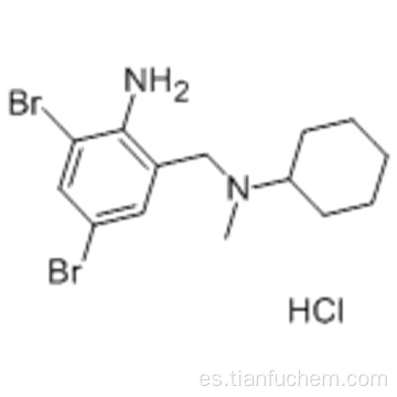 Clorhidrato de bromhexina CAS 611-75-6